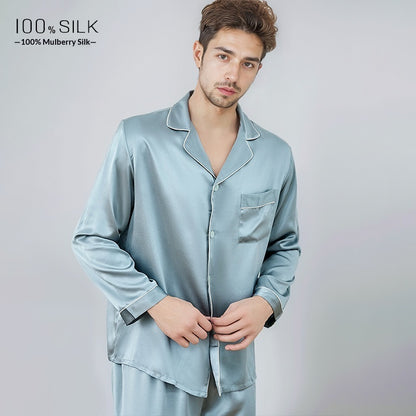 Mumi Heavyweight Silk Pajamas For Men