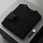 Woolen Sweater Men's Half Turtleneck Thickened Sweater Casual