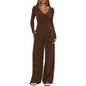 Cross-border Amazon Hot Loose Wide-leg Pants Casual And Comfortable Suit