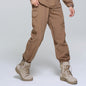 Outdoor Men's Fleece Soft Shell Pants Breathable And Windproof Wear-resistant