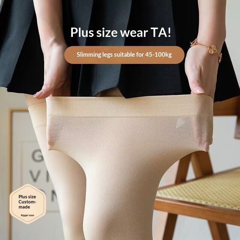 Women's Thigh-high Stockings Spring Summer Plus Size