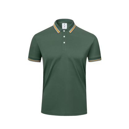 High-end Short-sleeved Lapel Polo Shirt T-shirt