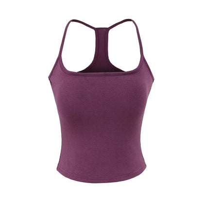 Women's Summer Casual Sports Vest Women's Beauty Back Sling