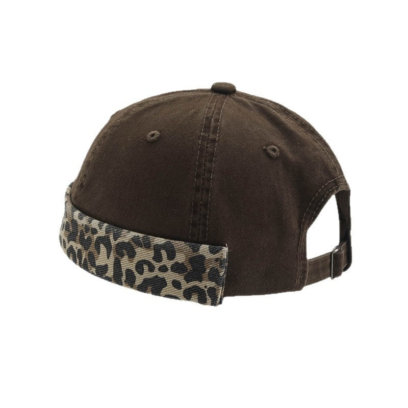 American-style Niche Leopard-print Streetwear Hat
