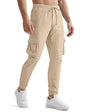 Fashion Sport Casual Personality Trendy Drawstring Multi-pocket Pants Men