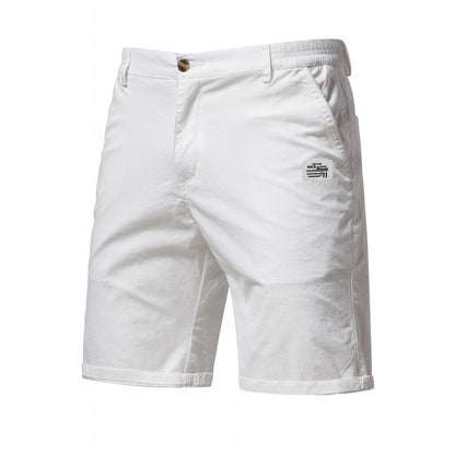 Solid-color Cargo Pants In A Work-style Desig