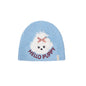 Cute Plush Puppy Knitted Women's Warm Wool Hat