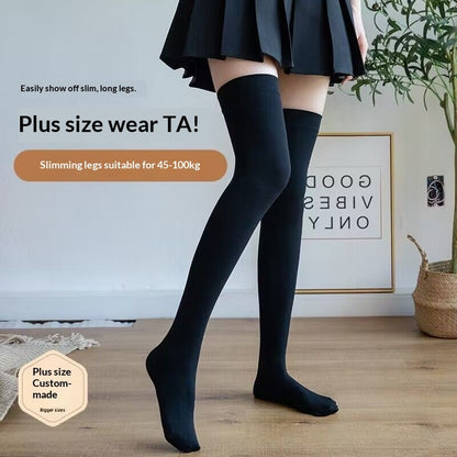 Women's Thigh-high Stockings Spring Summer Plus Size