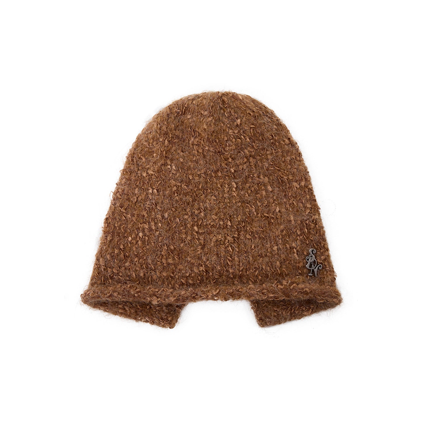 Letter Wool Yarn Warm Ear Protection Knitted Hat