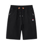 Mens Cropped Pants Summer Knitted Casual Shorts For Sports