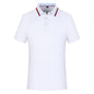 Color Block Short-sleeved Polo Shirt