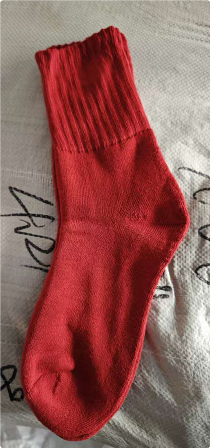 Running Socks With Towel Sole For Cushioning And Extra Thickness