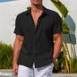 European And American Summer Men's Vacation Style Casual Shirt