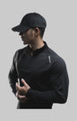 Clone Cotton Half Placketround Neck Fashion Sports Sweater Casual Long Sleeve