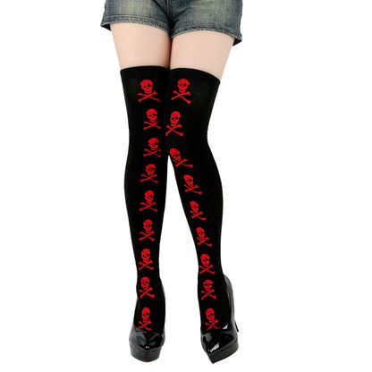 Halloween Party Bones Stockings COS Masquerade Dress Up