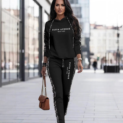 Women's Autumn And Winter Sweatsuit Casual Fashion Sporty