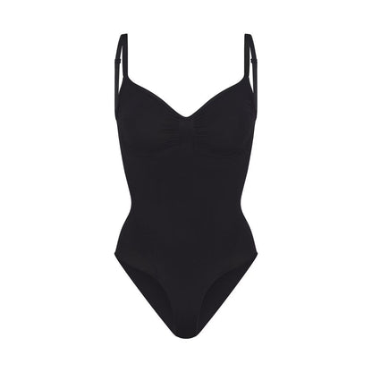 Seamless Jumpsuit Body Shaping Women's Sling Belly Contracting Hip Lifting