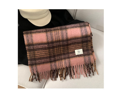 New Fashionable Plaid Scarf For Women