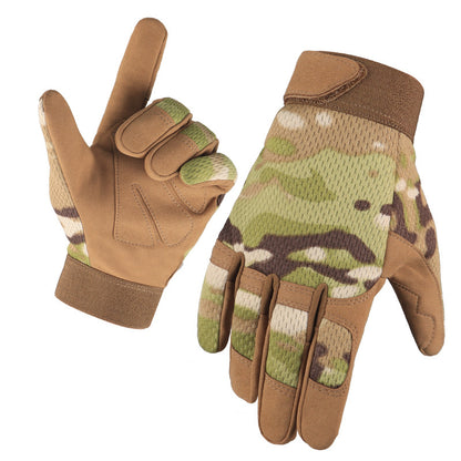 Outdoor Sports Cycling Protective, Fall-Resistant, Shock-Absorbing, And Abrasion-Resistant Tactical Gloves