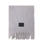 Solid Color Fringe Wool Scarf Women's Thickened Warm Neck Wrap