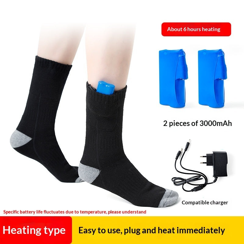 Winter Thermal-Regulating Chargeable Three-Speed Temperature-Controlled Heated Socks