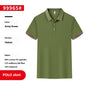 Embroidered Short Sleeved Polo Shirt With Collar For Workwear