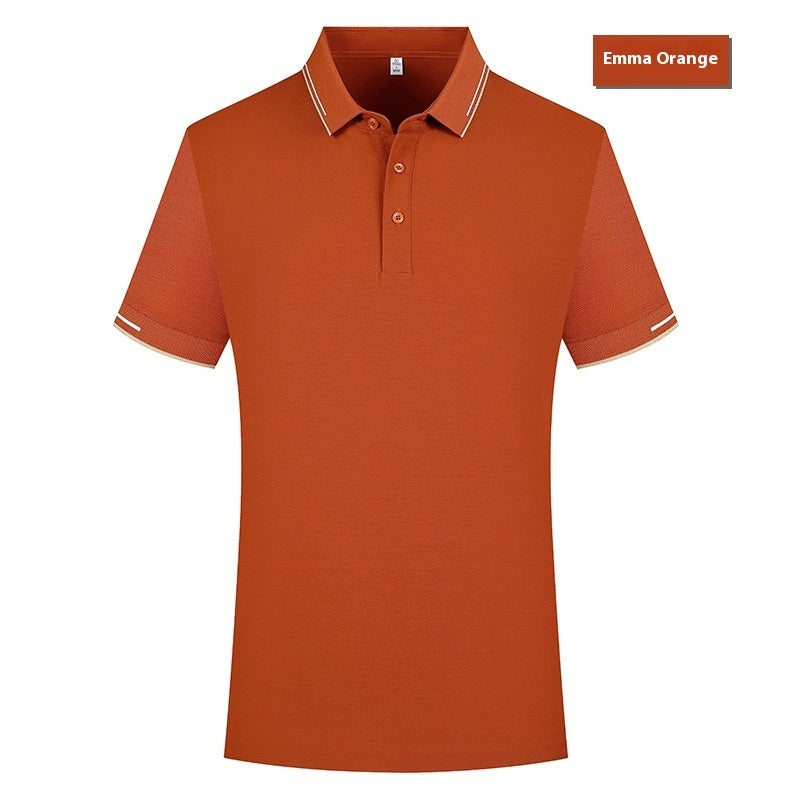 Summer Thin Modal Solona Lapel Polo Shirt