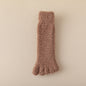 Women's Fleece-lined Thickened Home Sleeping Floor Toe Socks