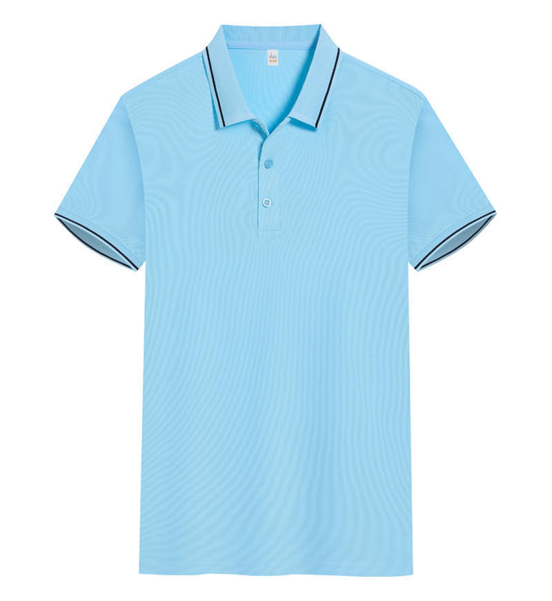 Polo Shirt Short Sleeve Lapel Printing Overalls