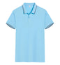 Polo Shirt Short Sleeve Lapel Printing Overalls