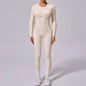 New Winter One-piece Sports Yoga Jumpsuit Backless Tight Jumpsuit